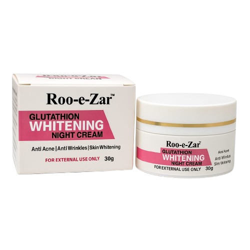 Roo-e-Zar ( GLUTATHION ) Whitening Night Cream