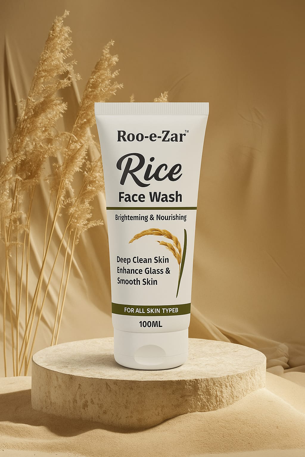 Roo-e-Zar Rice  Face Wash